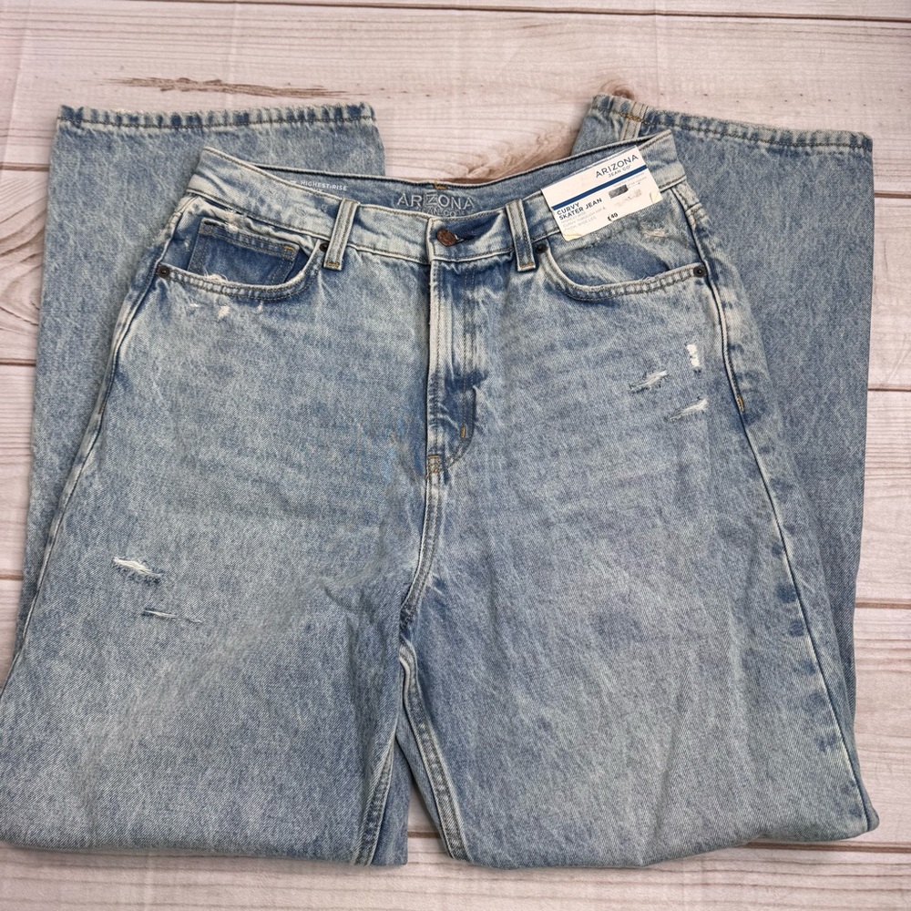 Arizona Jean Company Blue Relaxed Jeans